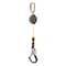 Safewaze Latitude Pro Arc Flash 7ft Single Web SRL: Steel Carabiner, Alu Rebar Hook 020-5203 - alternate 1